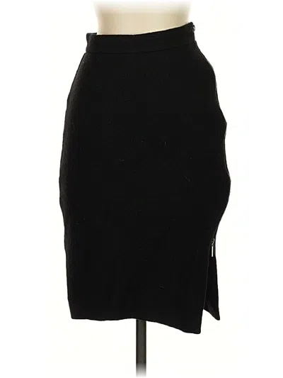 Pre-owned Banana Republic Formal Skirt In Black