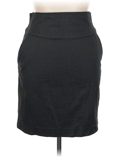 Pre-owned Banana Republic Formal Skirt In Black
