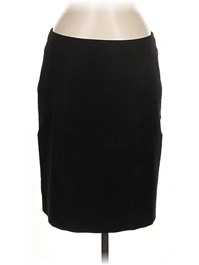 Pre-owned Banana Republic Formal Skirt In Black