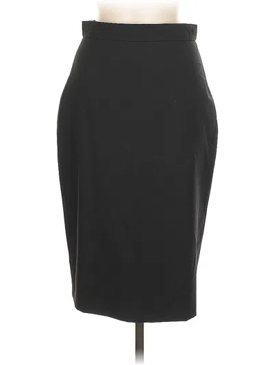 Pre-owned Banana Republic Formal Skirt In Black