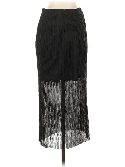 Pre-owned Banana Republic Formal Skirt In Black