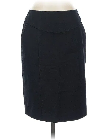 Pre-owned Banana Republic Formal Skirt In Black