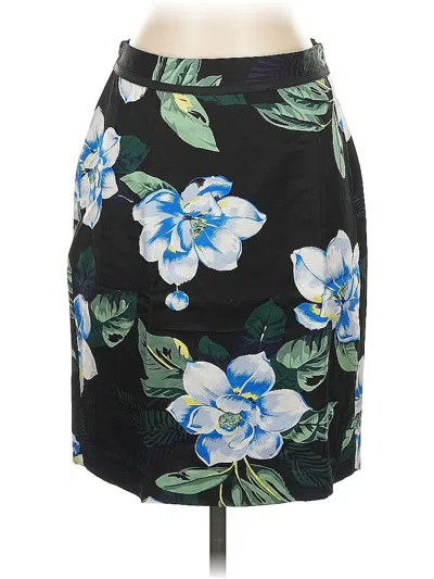 Pre-owned Banana Republic Formal Skirt In Black