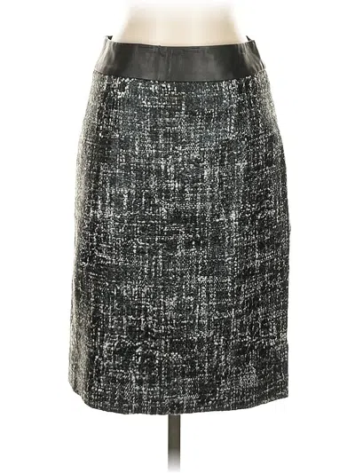 Pre-owned Banana Republic Formal Skirt In Black