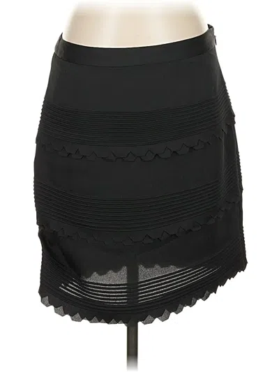 Pre-owned Banana Republic Formal Skirt In Black