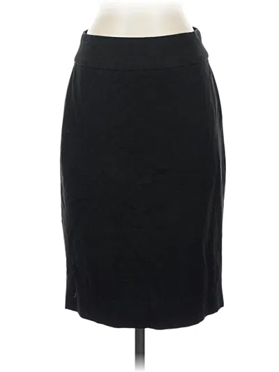 Pre-owned Banana Republic Formal Skirt In Black