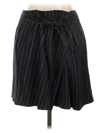 Pre-owned Banana Republic Formal Skirt In Black