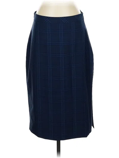Pre-owned Banana Republic Formal Skirt In Blue