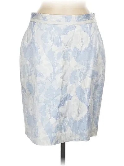 Pre-owned Banana Republic Formal Skirt In Blue