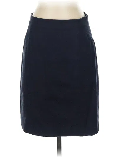 Pre-owned Banana Republic Formal Skirt In Blue