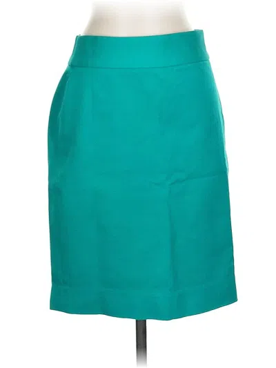 Pre-owned Banana Republic Formal Skirt In Blue