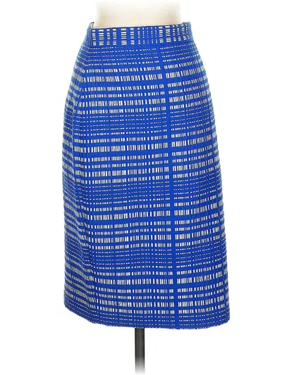 Pre-owned Banana Republic Formal Skirt In Blue