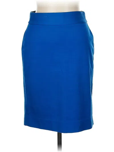 Pre-owned Banana Republic Formal Skirt In Blue