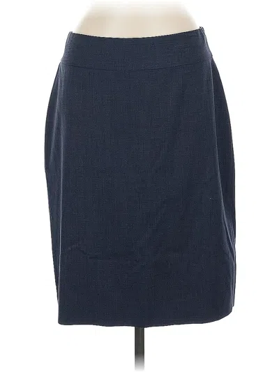 Pre-owned Banana Republic Formal Skirt In Blue