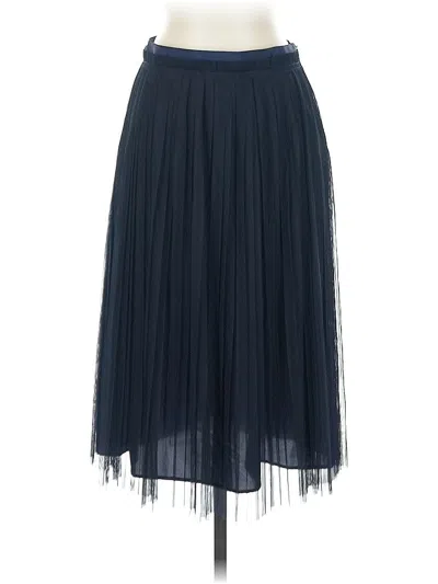 Pre-owned Banana Republic Formal Skirt In Blue