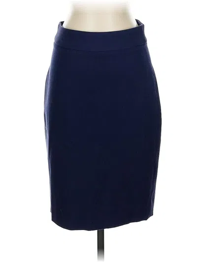 Pre-owned Banana Republic Formal Skirt In Blue