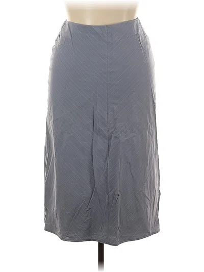 Pre-owned Banana Republic Formal Skirt In Blue