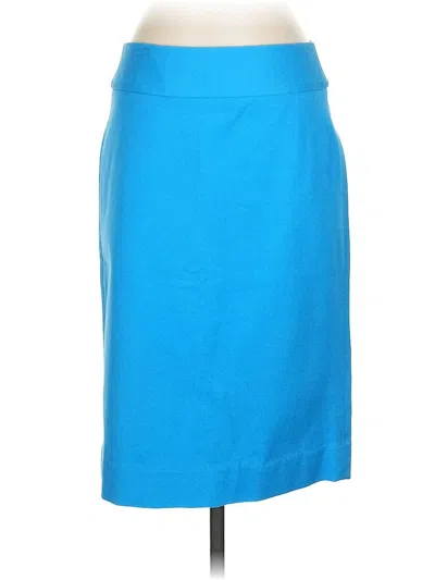 Pre-owned Banana Republic Formal Skirt In Blue