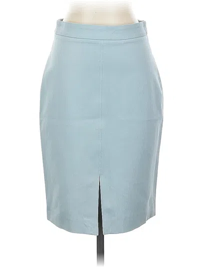 Pre-owned Banana Republic Formal Skirt In Blue