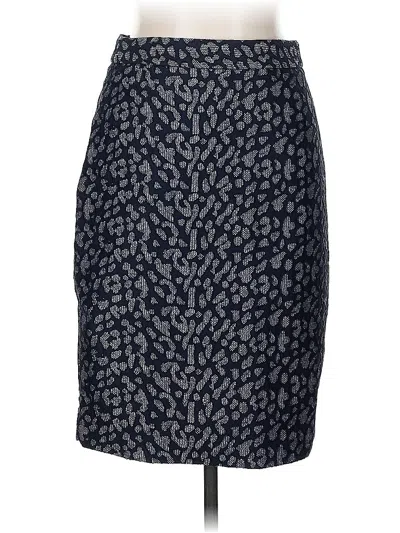Pre-owned Banana Republic Formal Skirt In Blue