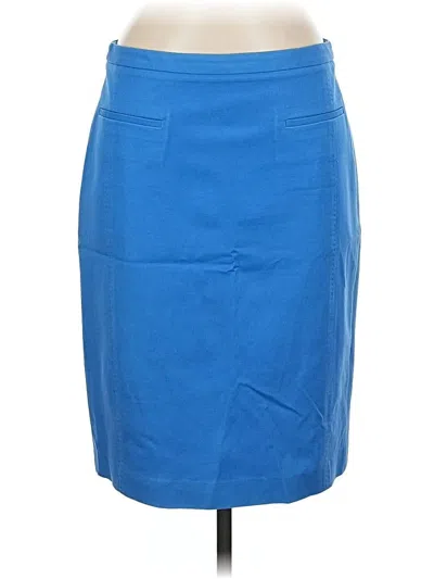 Pre-owned Banana Republic Formal Skirt In Blue
