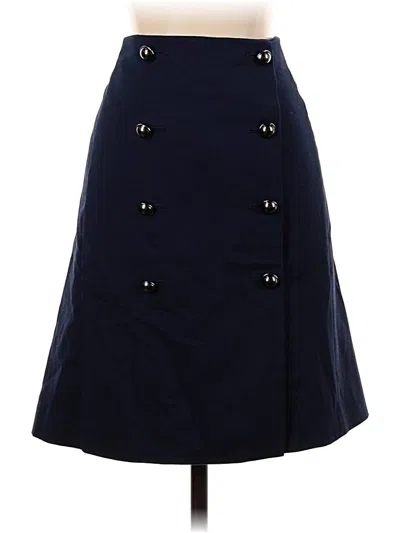 Pre-owned Banana Republic Formal Skirt In Blue