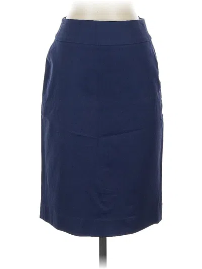 Pre-owned Banana Republic Formal Skirt In Blue