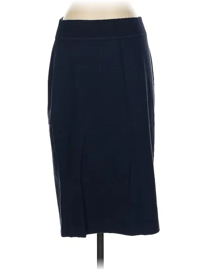 Pre-owned Banana Republic Formal Skirt In Blue