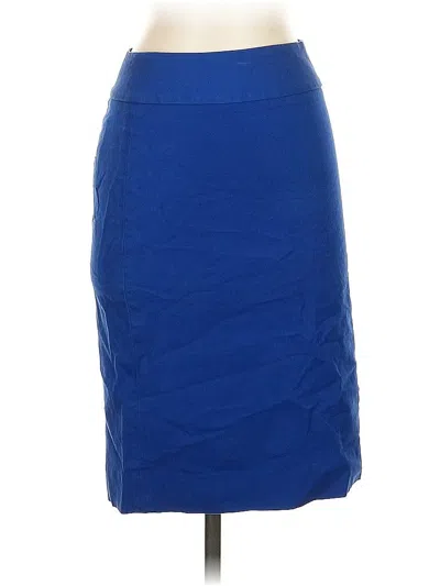 Pre-owned Banana Republic Formal Skirt In Blue