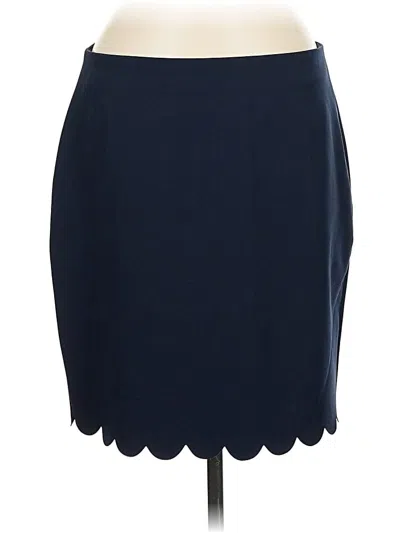 Pre-owned Banana Republic Formal Skirt In Blue