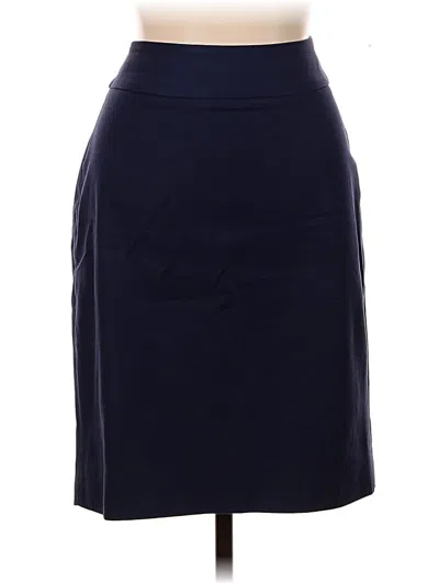 Pre-owned Banana Republic Formal Skirt In Blue