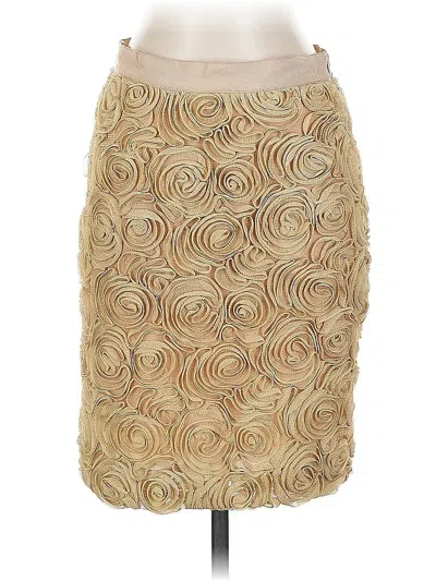 Pre-owned Banana Republic Formal Skirt In Brown