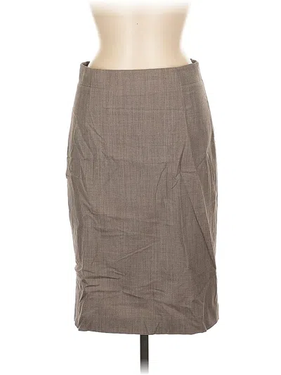 Pre-owned Banana Republic Formal Skirt In Brown