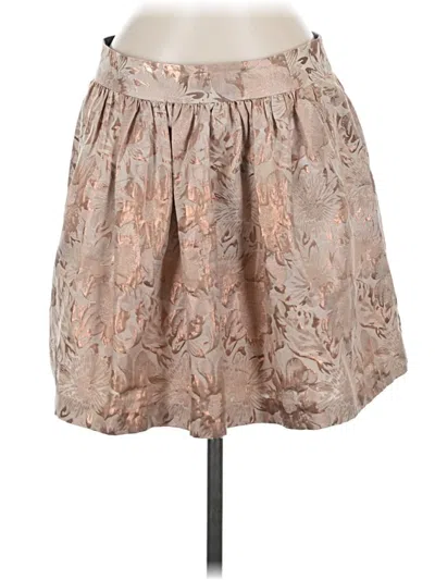 Pre-owned Banana Republic Formal Skirt In Brown