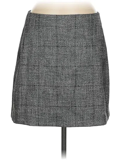Pre-owned Banana Republic Formal Skirt In Gray