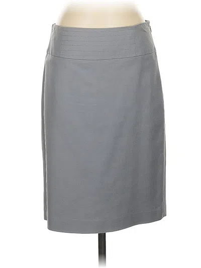 Pre-owned Banana Republic Formal Skirt In Gray