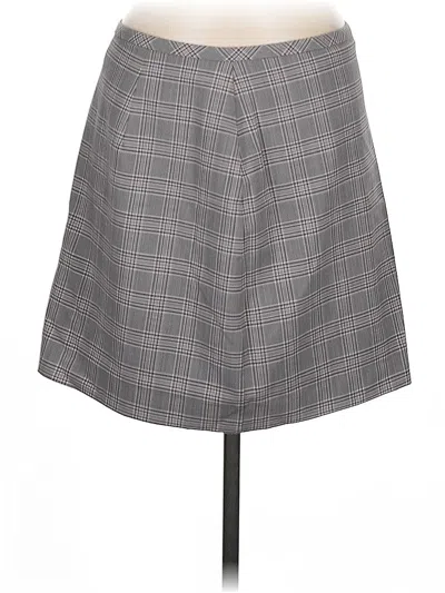Pre-owned Banana Republic Formal Skirt In Gray