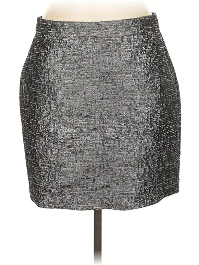 Pre-owned Banana Republic Formal Skirt In Gray