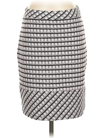 Pre-owned Banana Republic Formal Skirt In Gray