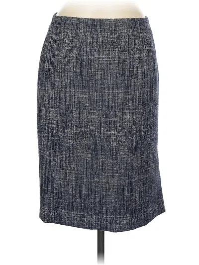 Pre-owned Banana Republic Formal Skirt In Gray