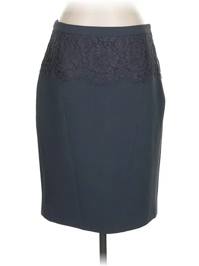 Pre-owned Banana Republic Formal Skirt In Gray