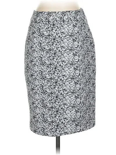 Pre-owned Banana Republic Formal Skirt In Gray