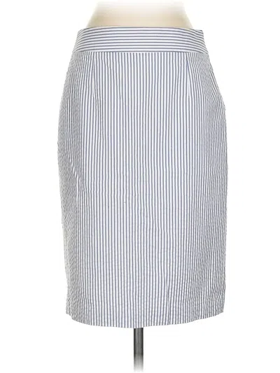 Pre-owned Banana Republic Formal Skirt In Gray