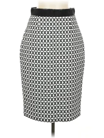 Pre-owned Banana Republic Formal Skirt In Gray