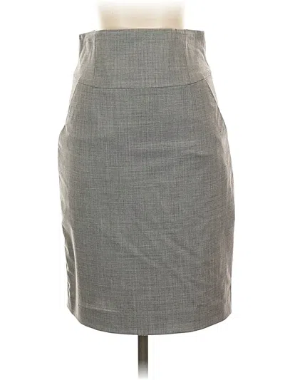 Pre-owned Banana Republic Formal Skirt In Gray