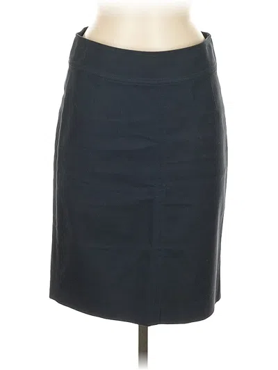 Pre-owned Banana Republic Formal Skirt In Gray