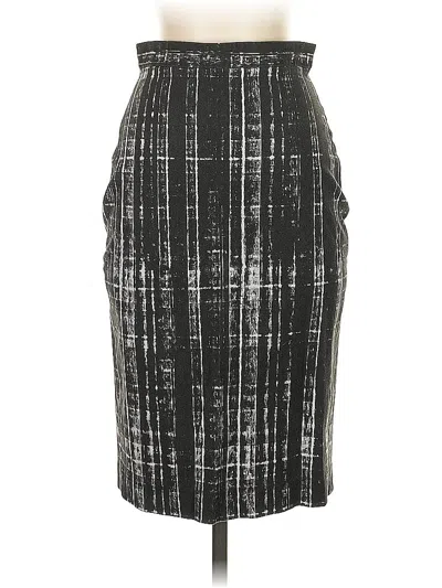 Pre-owned Banana Republic Formal Skirt In Gray