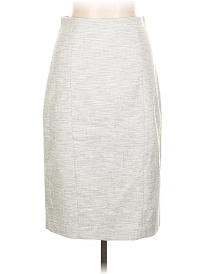 Pre-owned Banana Republic Formal Skirt In Gray