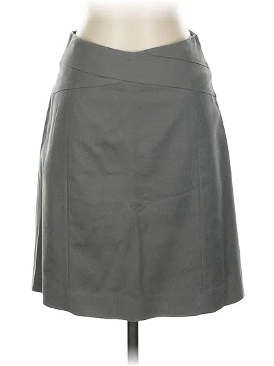 Pre-owned Banana Republic Formal Skirt In Gray
