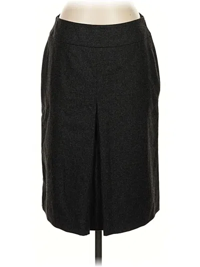 Pre-owned Banana Republic Formal Skirt In Gray